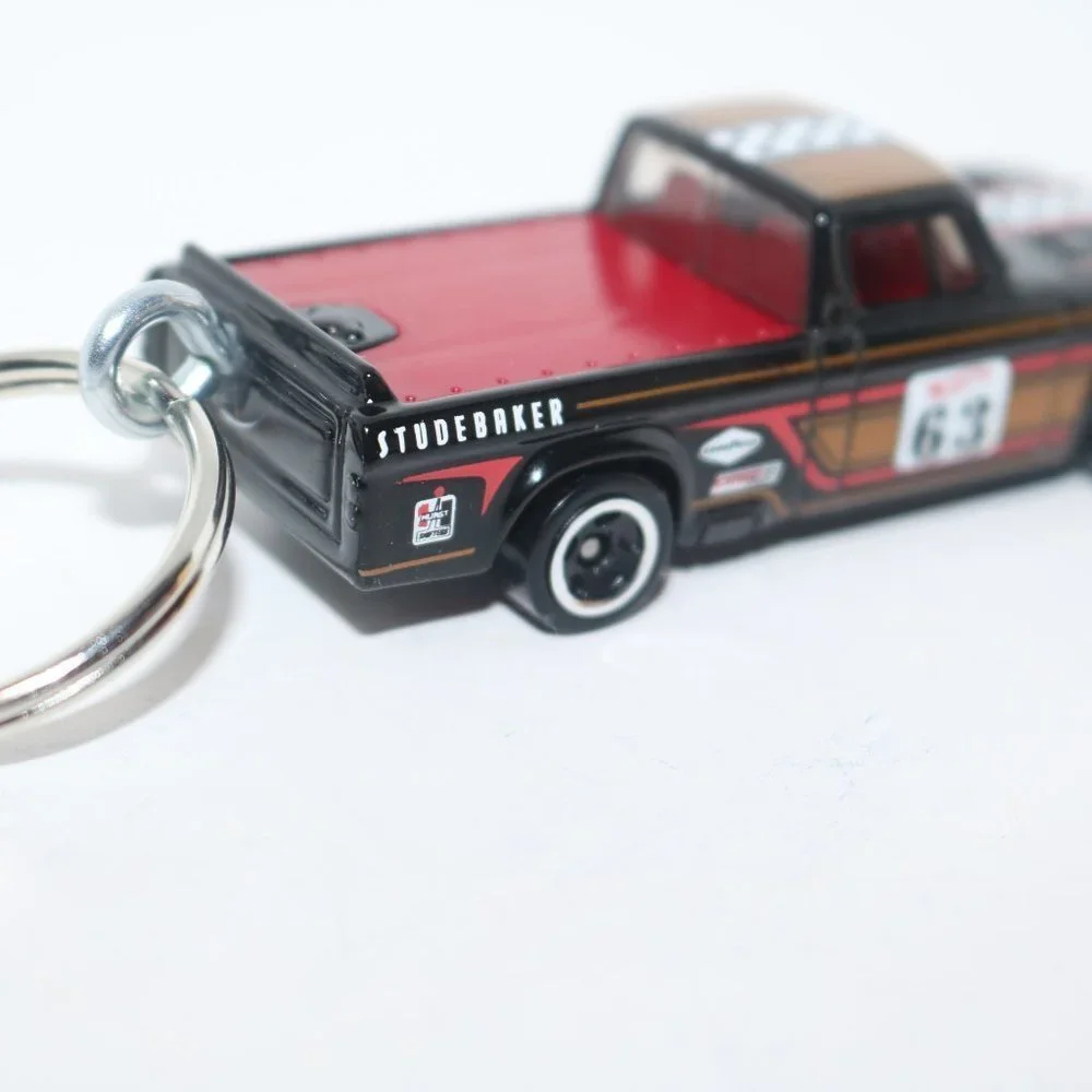 Hot Wheels 1963 Studebaker Champ CUSTOM keychain